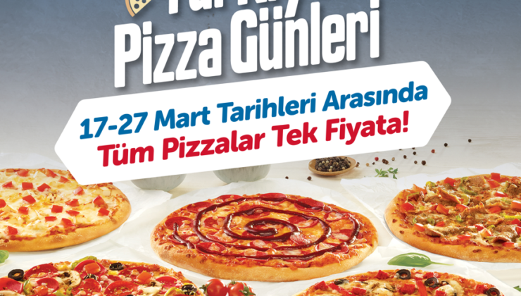Pizzaya doymanın tam zamanı Domino’s Türkiye Pizza Günleri başladı!