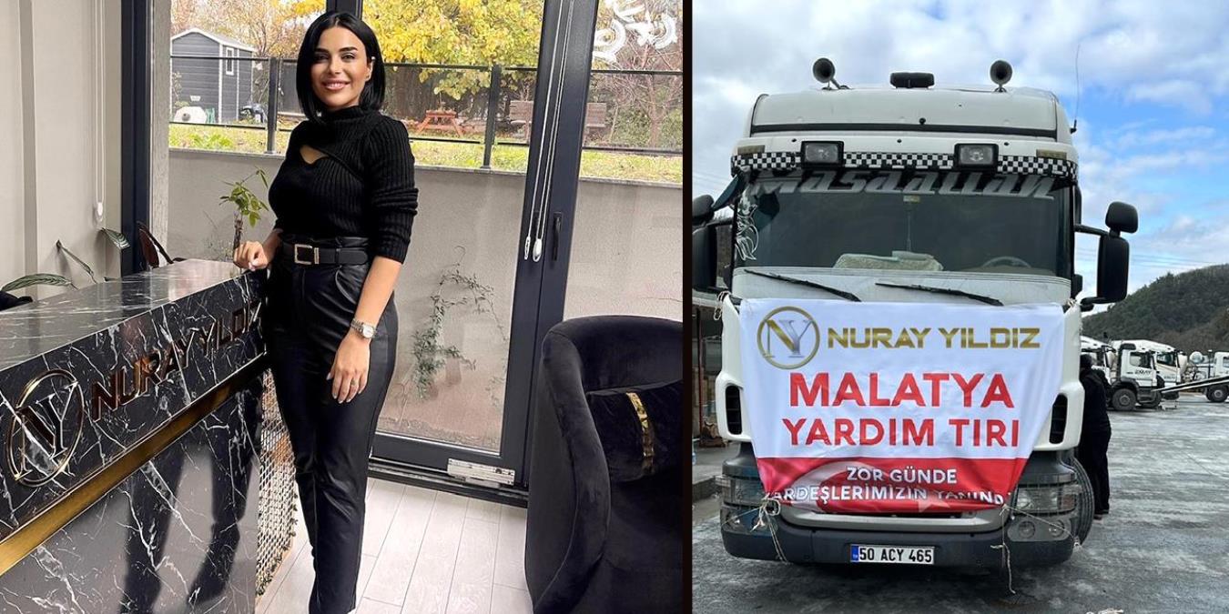 İş insanı Nuray YILDIZ’dan DEPREMZEDE ÇOCUKLARA ANLAMLI YARDIM