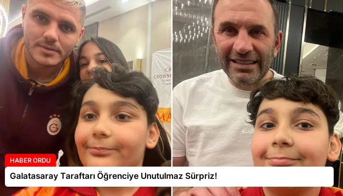 Galatasaray Taraftarı Öğrenciye Unutulmaz Sürpriz!