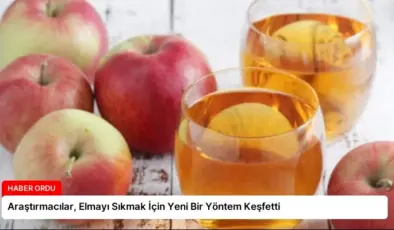 Araştırmacılar, Elmayı Sıkmak İçin Yeni Bir Yöntem Keşfetti