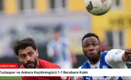 Tuzlaspor ve Ankara Keçiörengücü 1-1 Berabere Kaldı