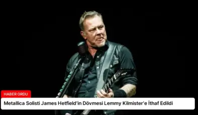 Metallica Solisti James Hetfield’in Dövmesi Lemmy Kilmister’e İthaf Edildi