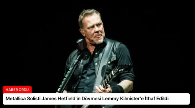 Metallica Solisti James Hetfield’in Dövmesi Lemmy Kilmister’e İthaf Edildi