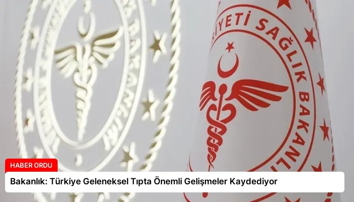 Bakanlık: Türkiye Geleneksel Tıpta Önemli Gelişmeler Kaydediyor
