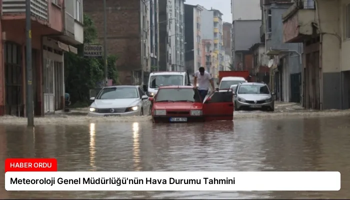 Meteoroloji Genel Müdürlüğü’nün Hava Durumu Tahmini