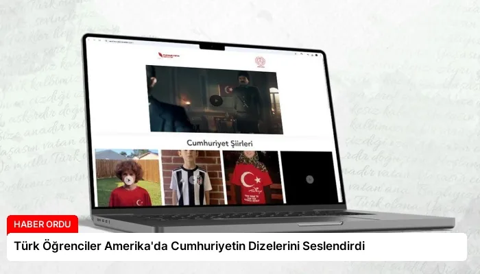 Türk Öğrenciler Amerika’da Cumhuriyetin Dizelerini Seslendirdi