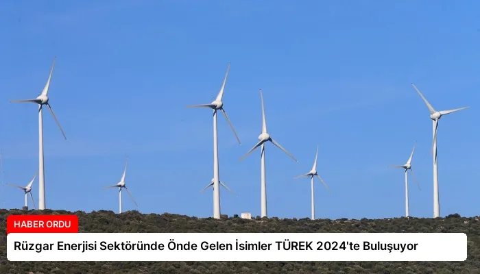 Rüzgar Enerjisi Sektöründe Önde Gelen İsimler TÜREK 2024’te Buluşuyor