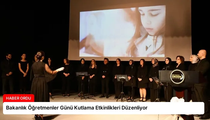 Bakanlık Öğretmenler Günü Kutlama Etkinlikleri Düzenliyor