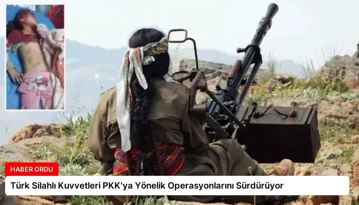 Türk Silahlı Kuvvetleri PKK’ya Yönelik Operasyonlarını Sürdürüyor