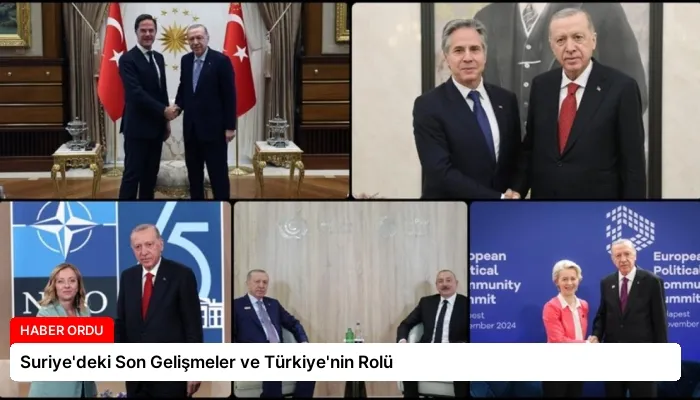 Suriye’deki Son Gelişmeler ve Türkiye’nin Rolü