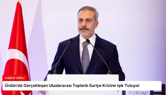 Ürdün’de Gerçekleşen Uluslararası Toplantı Suriye Krizine Işık Tutuyor