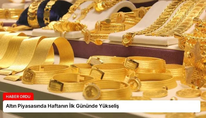 Altın Piyasasında Haftanın İlk Gününde Yükseliş
