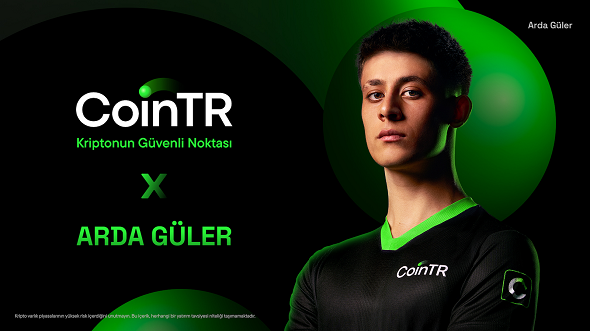CoinTR’den büyük transfer: Arda Güler marka yüzü oldu