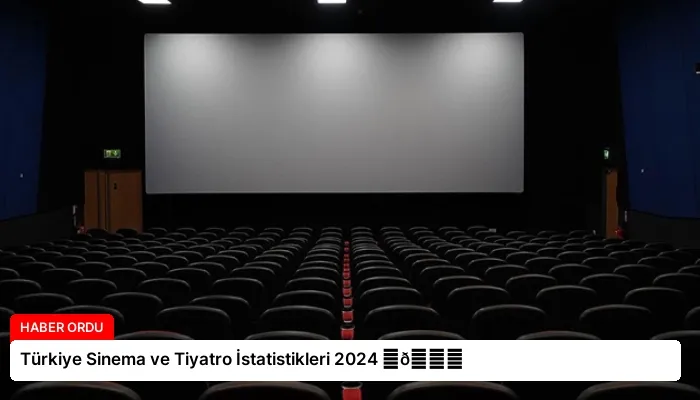 Türkiye Sinema ve Tiyatro İstatistikleri 2024 ⏬👇