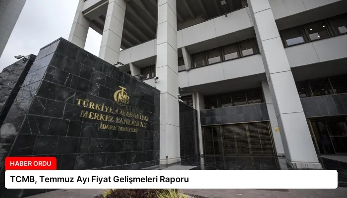 TCMB, Temmuz Ayı Fiyat Gelişmeleri Raporu