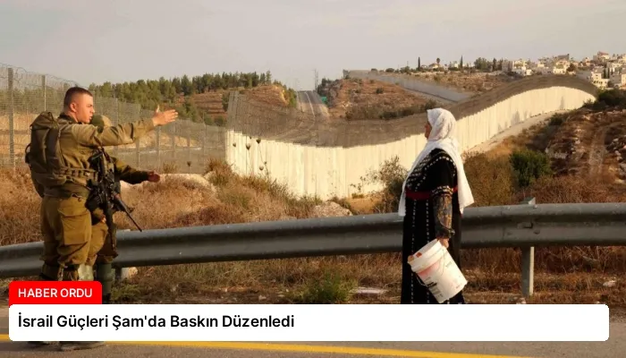 İsrail Güçleri Şam’da Baskın Düzenledi