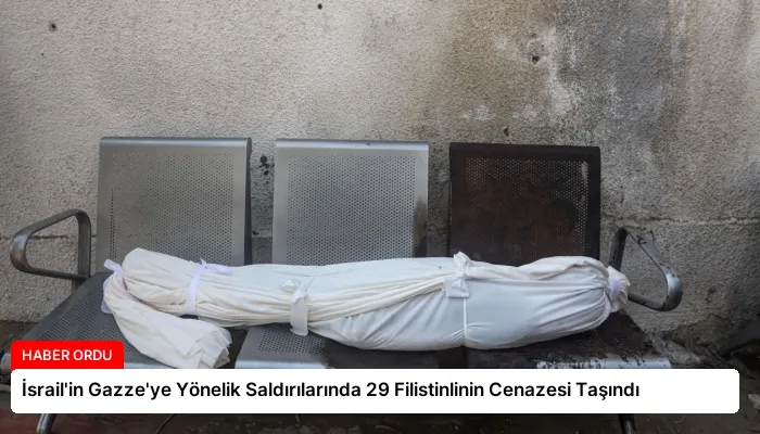 İsrail’in Gazze’ye Yönelik Saldırılarında 29 Filistinlinin Cenazesi Taşındı