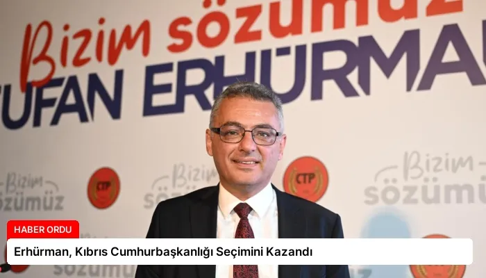Erhürman, Kıbrıs Cumhurbaşkanlığı Seçimini Kazandı