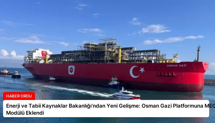 Enerji ve Tabii Kaynaklar Bakanlığı’ndan Yeni Gelişme: Osman Gazi Platformuna MEG Modülü Eklendi