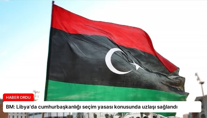 BM: Libya’da cumhurbaşkanlığı seçim yasası konusunda uzlaşı sağlandı