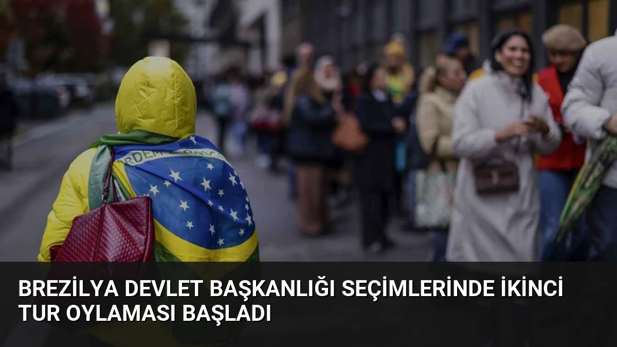 Brezilya Devlet Başkanlığı Seçimlerinde İkinci Tur Oylaması Başladı