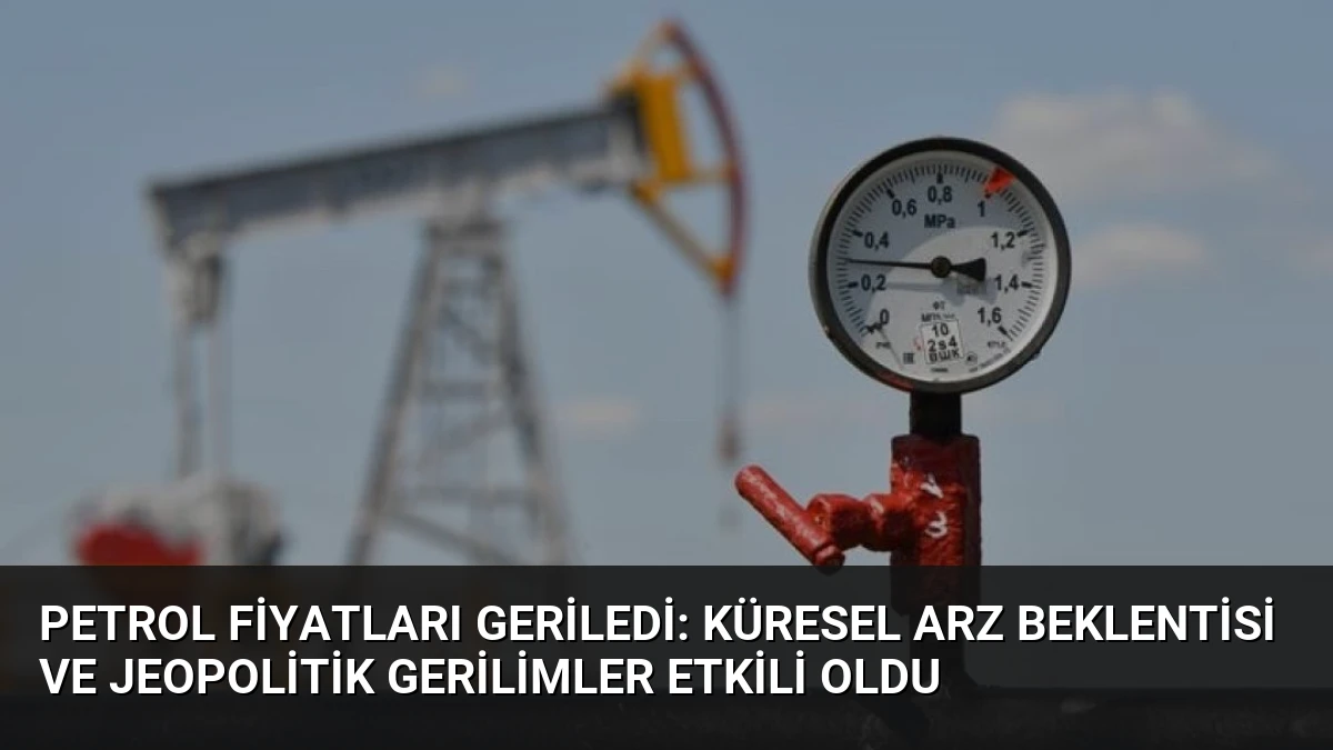Petrol Fiyatları Geriledi: Küresel Arz Beklentisi ve Jeopolitik Gerilimler Etkili Oldu